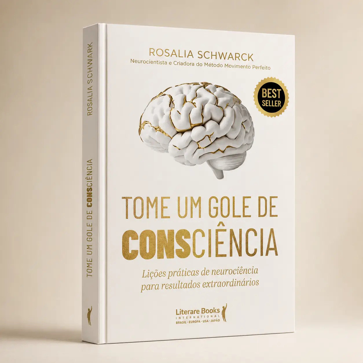 Livro físico Tome um Gole de Consciência de Rosalia Schwark